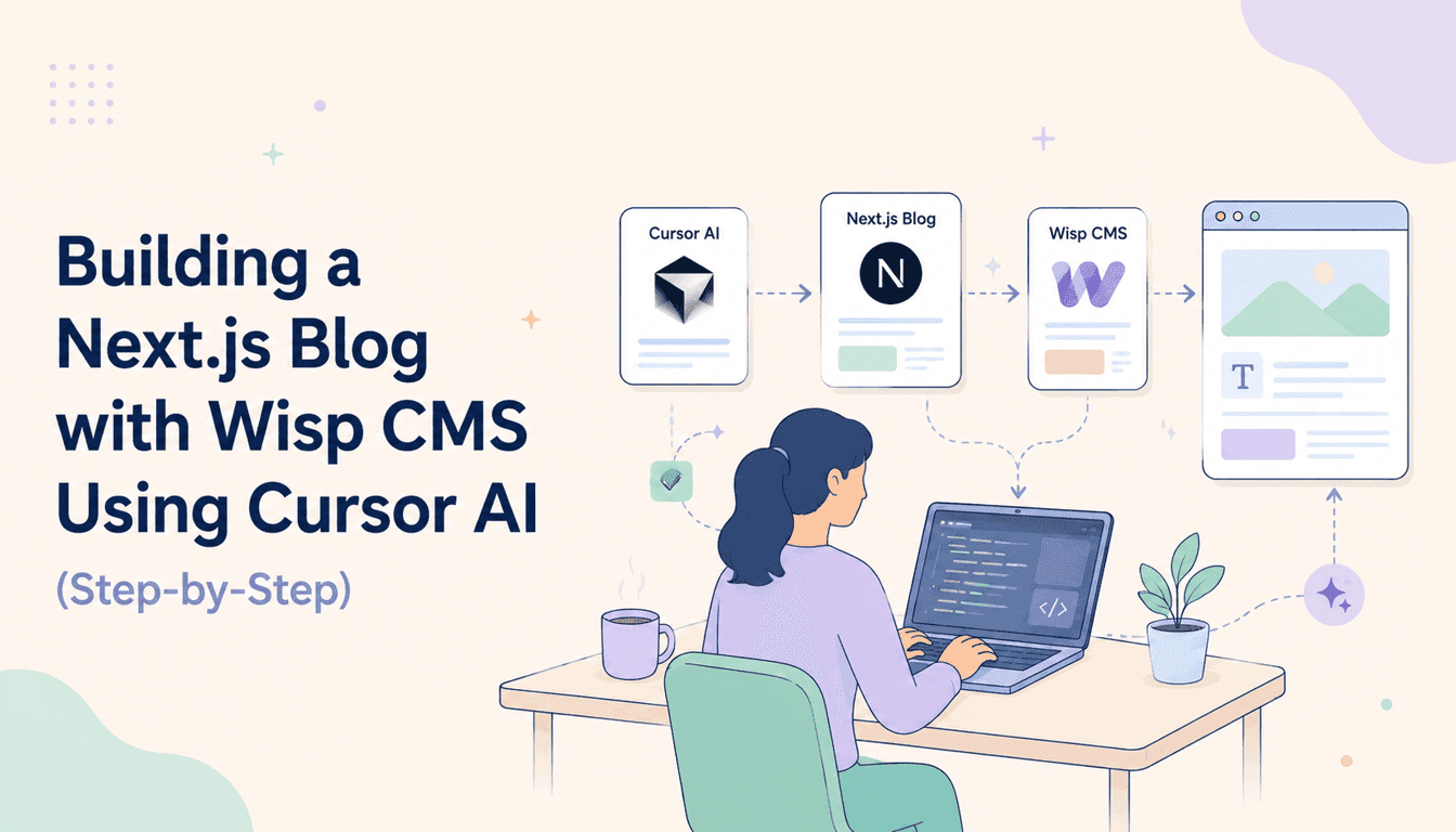 Building a Next.js Blog with Wisp CMS Using Cursor AI (Step-by-Step)
