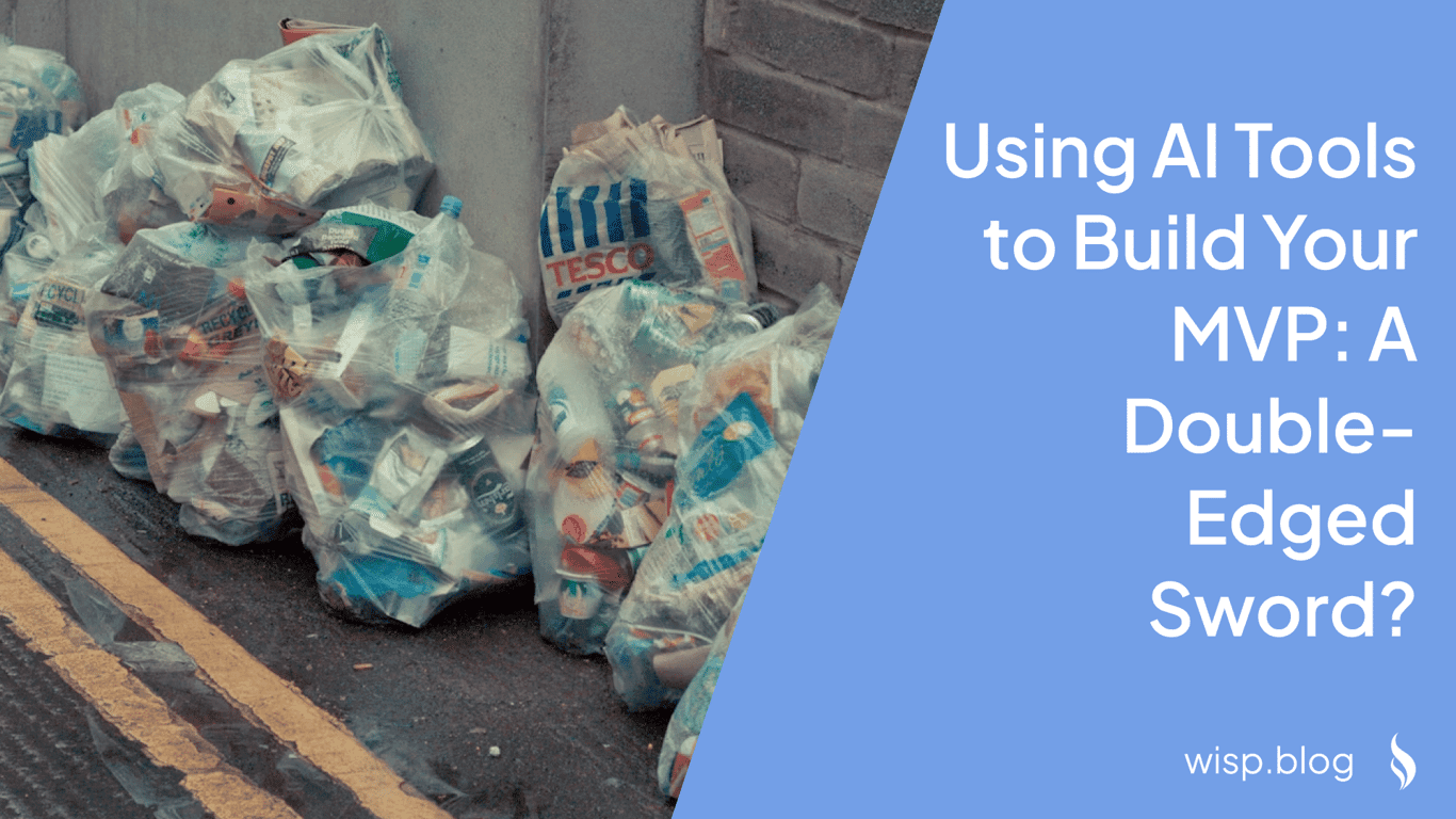 Using AI Tools to Build Your MVP: A Double-Edged Sword?