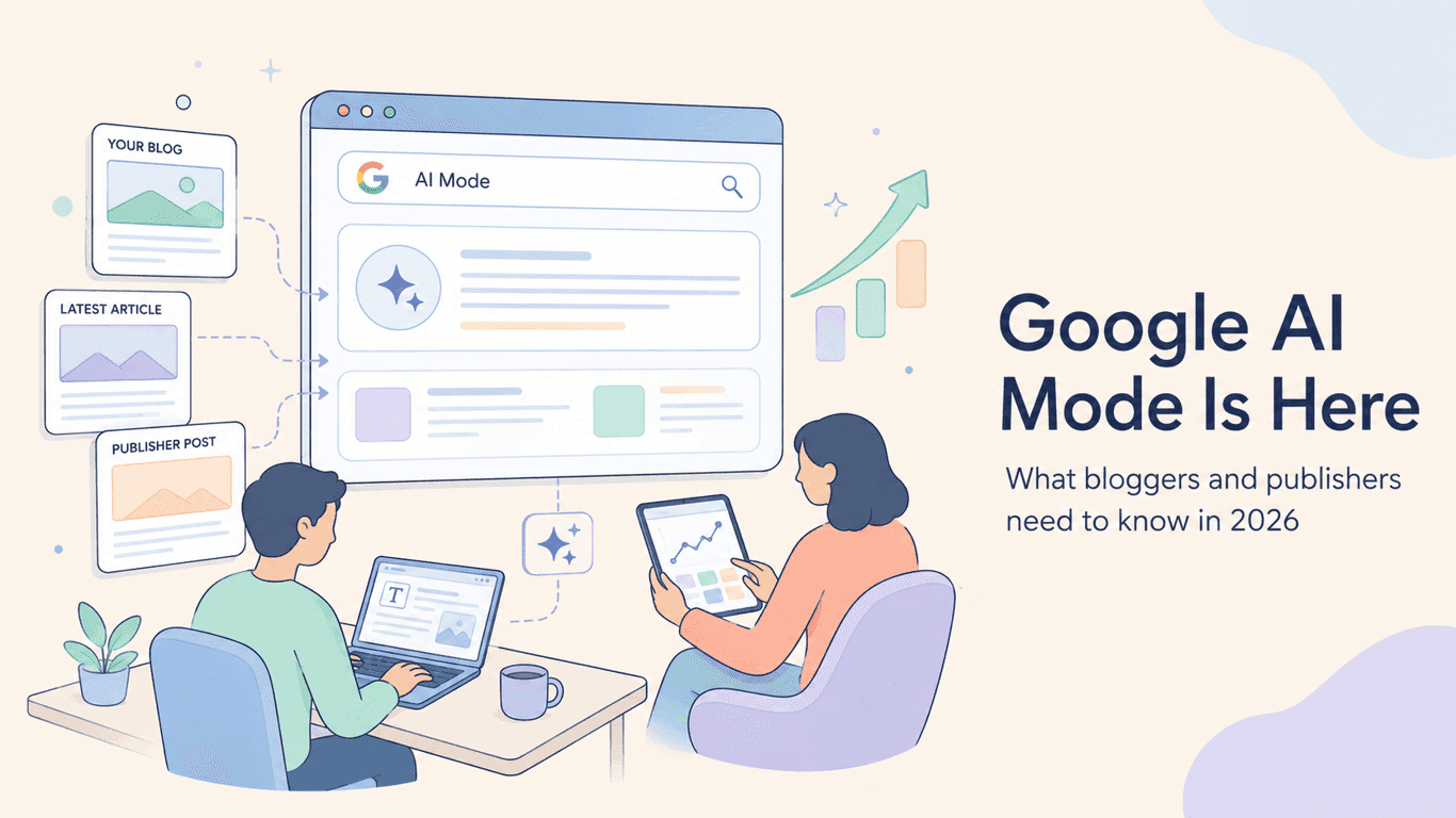 Google AI Mode Is Here: What Every Blogger Needs to Know in 2026